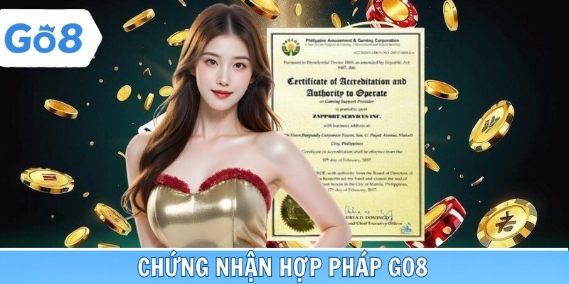 Sân chơi Go8 được sự chấp nhận hợp pháp từ nhiều cơ quan cấp cao